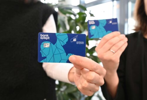 Bankkort av bioplast