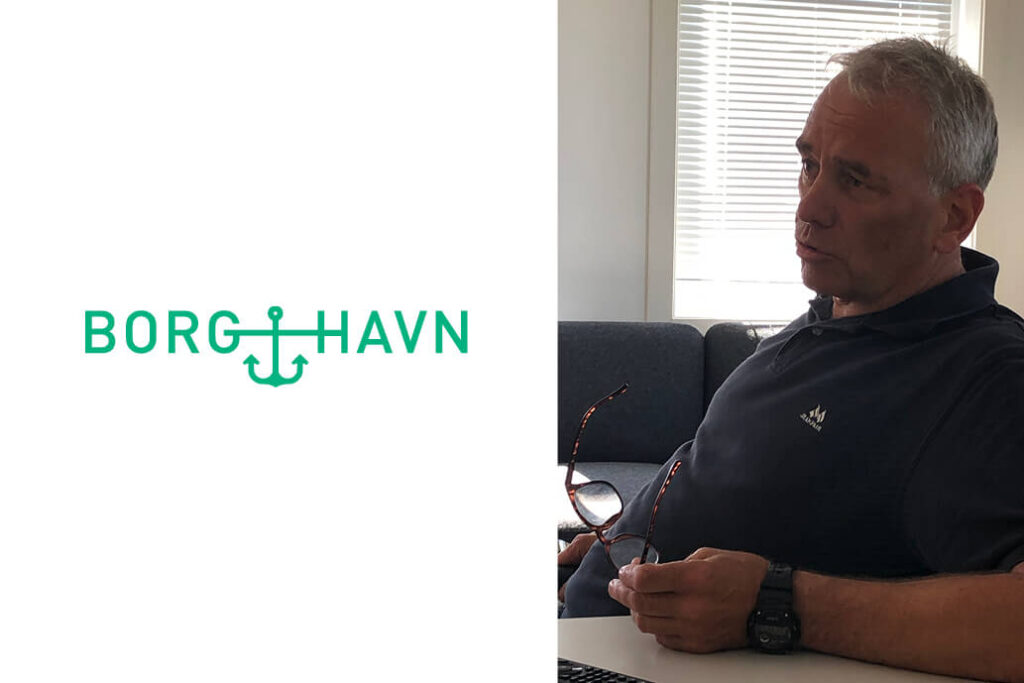 Tore Lundestad, havnesjef i Borg Havn