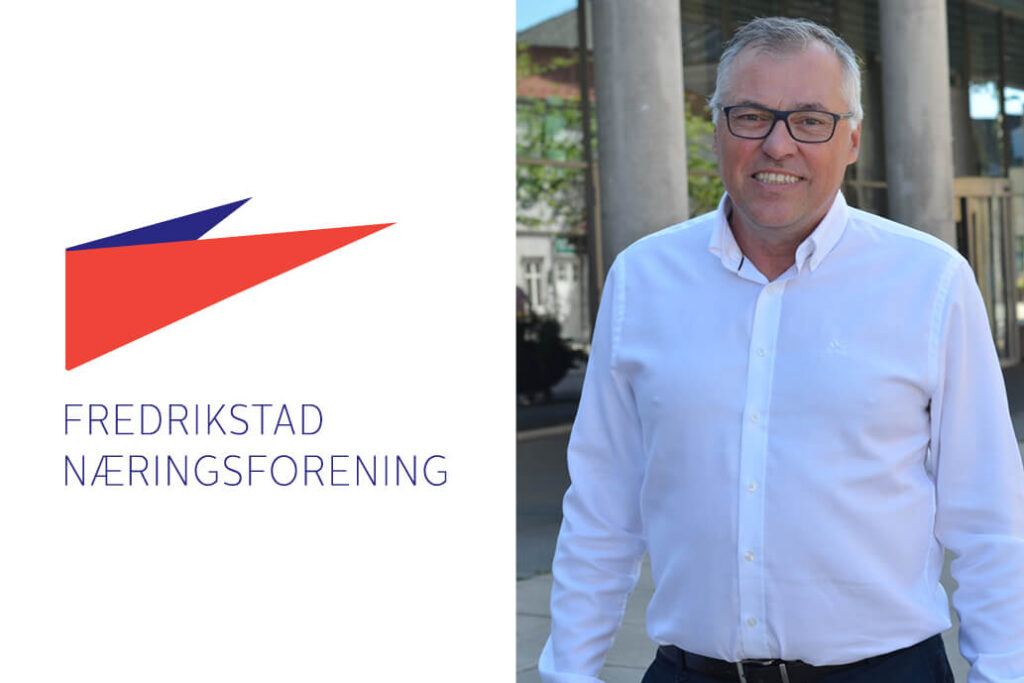 Kjell Arne Græsdal, leder i Fredrikstad Næringsforening
