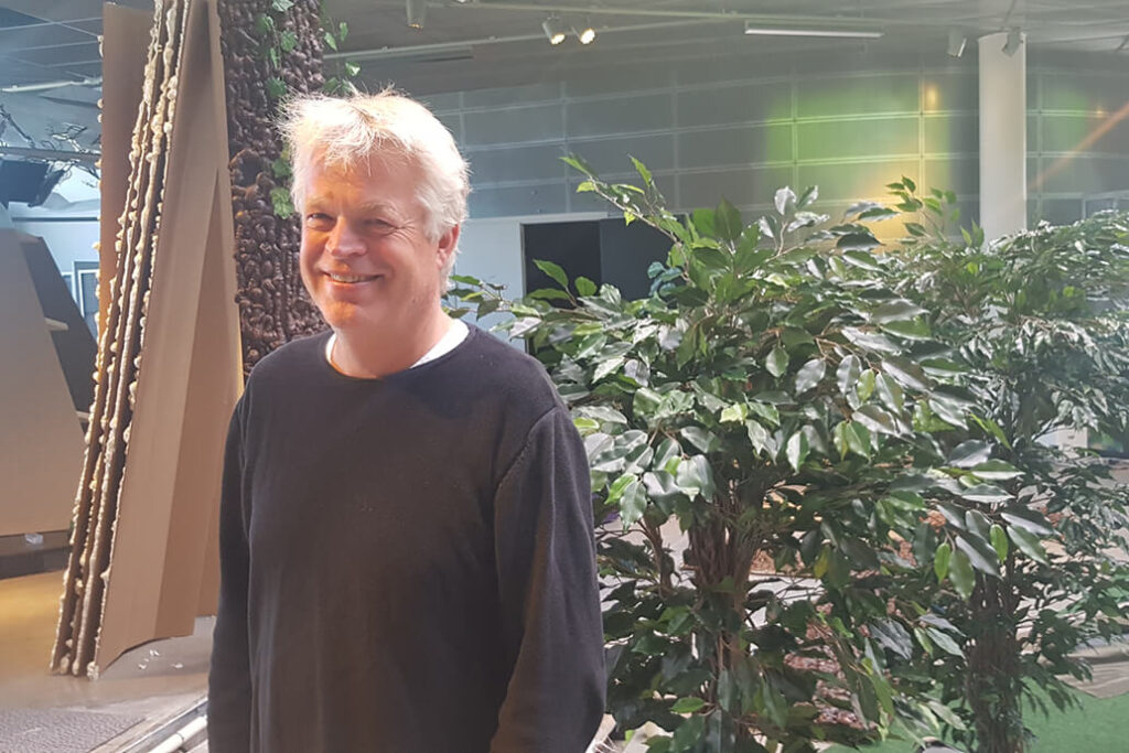 Geir Endregard, inne på Inspiria Science Center