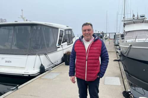 Morten Gjeruldsen, Daglig leder i Vollen Marina