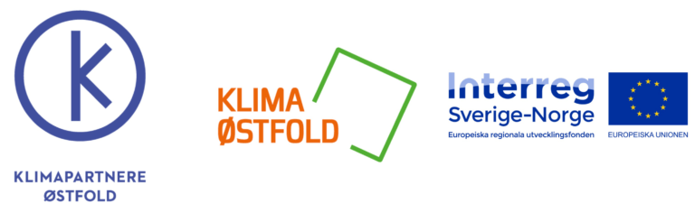 Logoer Samarbeidspartnere: Klimapartnere Østfold, Klima Østfold og Interreg Sverige-Norge