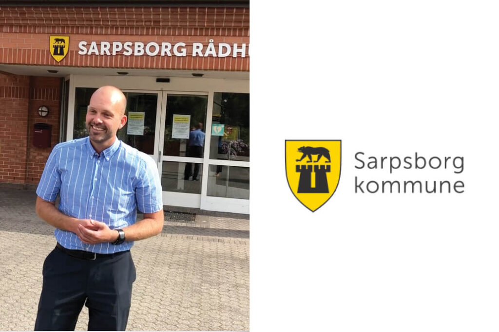 Ordfører i Sarpsborg  Sindre Martinsen-Evje