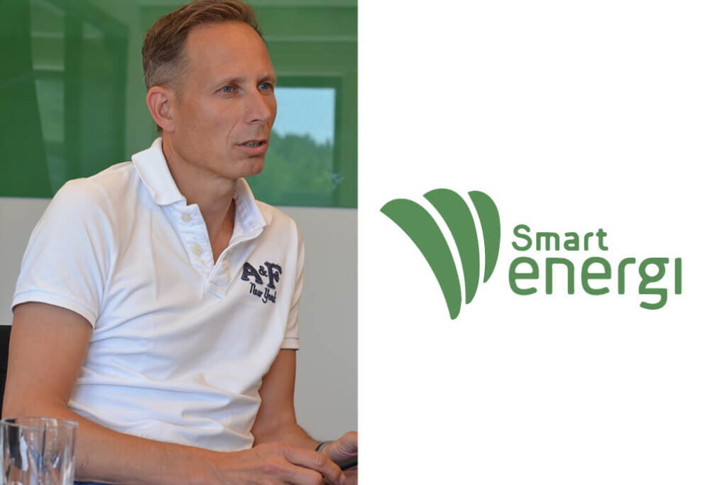 Stig Andresen, leder for salg og marked i Smart Energi