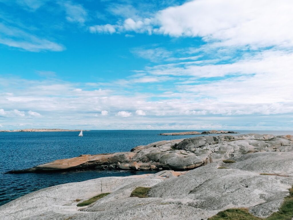 Utsikten fra Verdens Ende på Tjøme. Oslofjorden