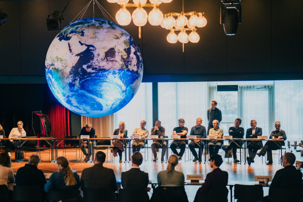 Jordklode over topplederforuem