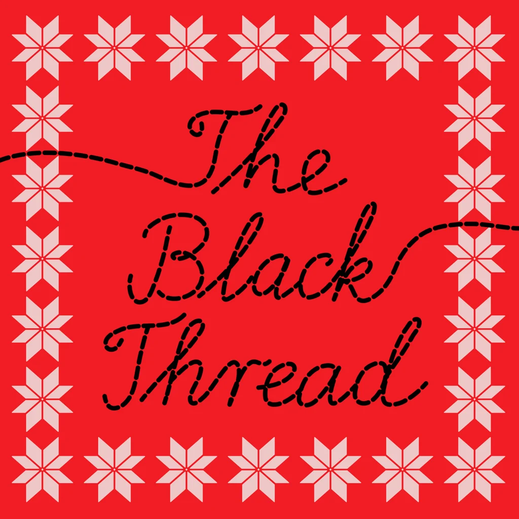 Omslag til podcasten The Black Thread